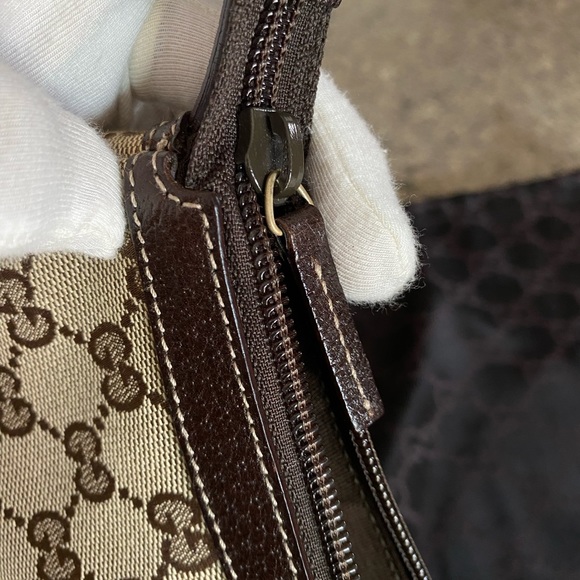 🤩Authentic GUCCI BAGUETTE Shoulder Bag Serial number:154432002122 - Picture 8 of 17